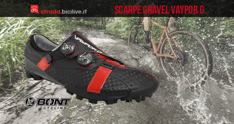 Vaypor G: nasce la scarpa gravel di casa Bont