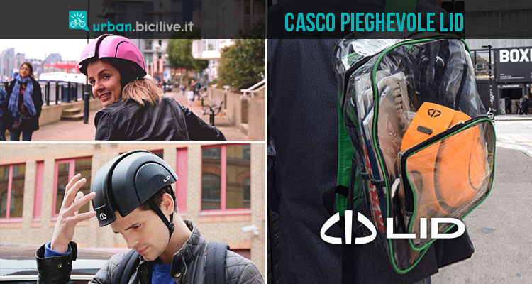 LID, il casco urban pieghevole e sicuro