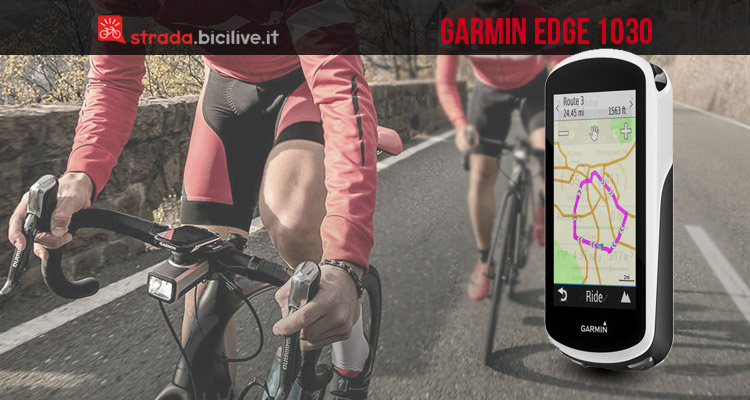 Ciclocomputer Garmin Edge 1030: grande attenzione alla sicurezza del ciclista