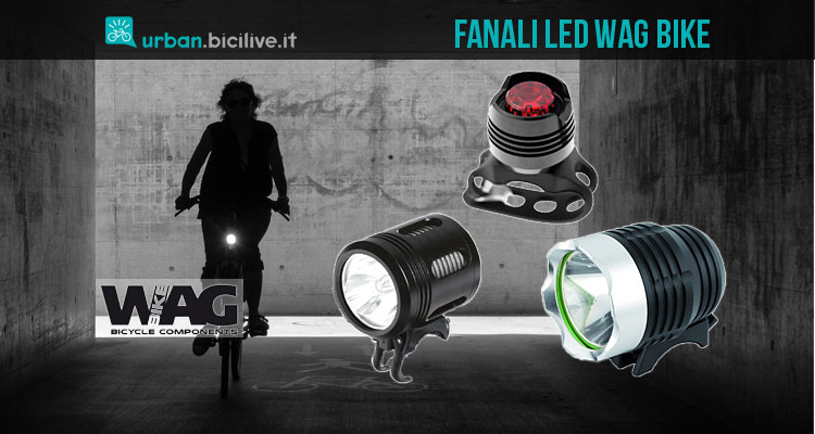 Fanali led per bicicletta Wag Bike: visibilità e sicurezza in ogni situazione