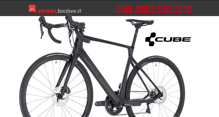 Cube Agree C:62, tra endurance e granfondo