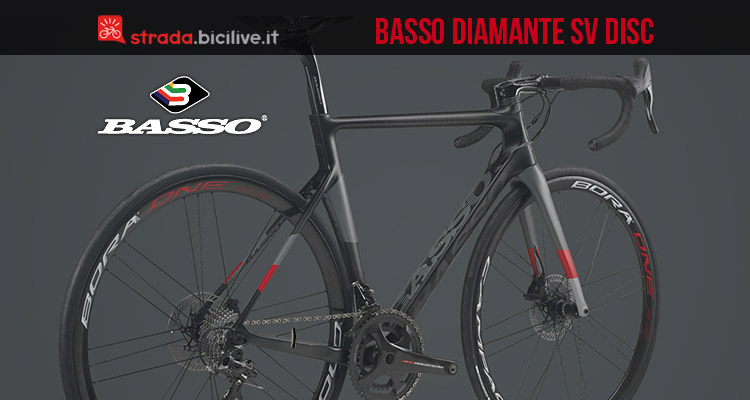 Basso Diamante SV Disc: il prototipo della bici da corsa