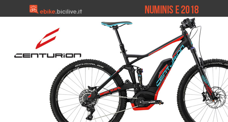 Centurion Numinis E 2018, l’ebike per eTrail ed eTouring