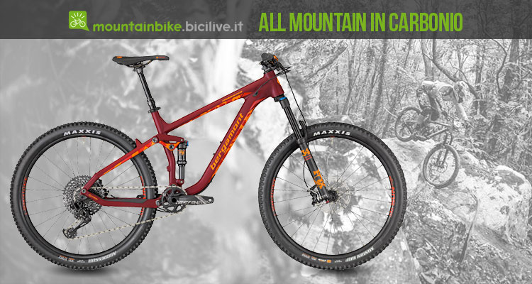 La all mountain in carbonio Bergamont Trailster Elite