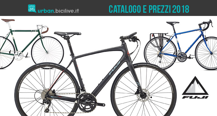 City bike Fuji: catalogo e listino prezzi 2018