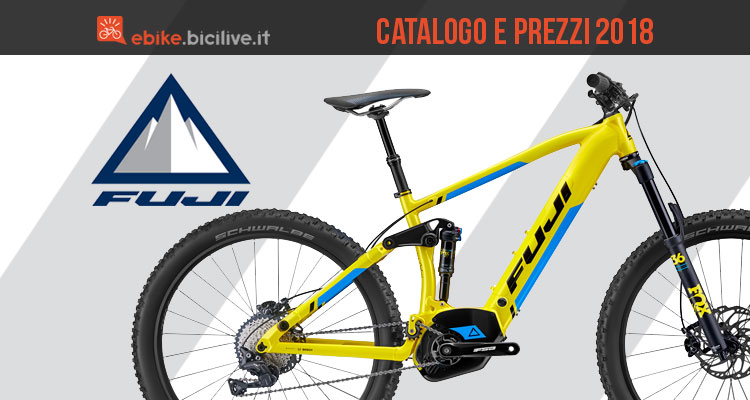 Fuji ebike 2018: catalogo e listino prezzi