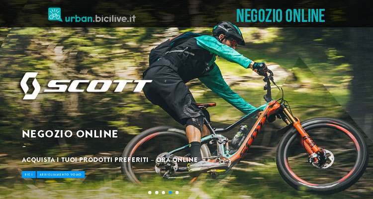 Con l’Online Shop accesso a tutti i prodotti Scott 24 ore su 24