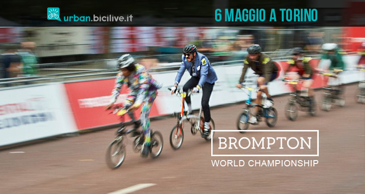 Brompton World Championship 2018 e Bike Pride: il 6 maggio festa in sella a Torino