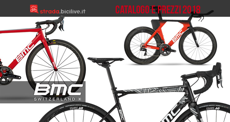 BMC bici da strada, triathlon, pista e cross: catalogo e listino prezzi 2018