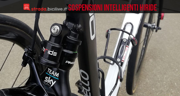 Sospensioni intelligenti HiRide per le Pinarello del Team Sky