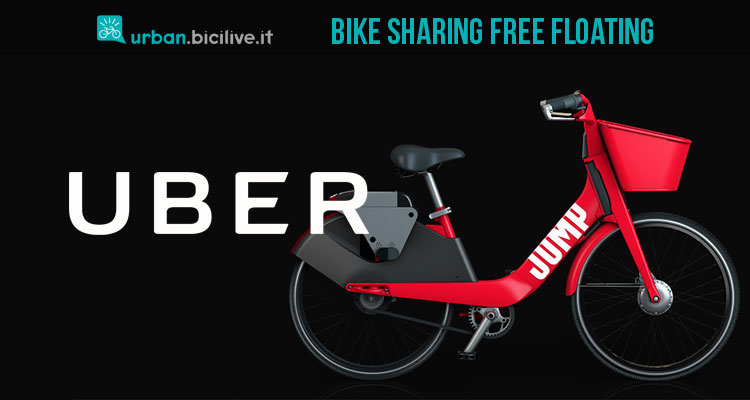 Uber compra Jump Bikes ed entra nel bike sharing free floating