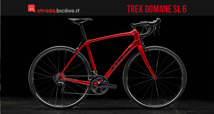 Trek Domane SL 6: efficienza, polivalenza e tecnologia