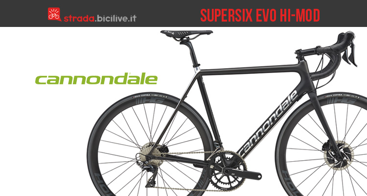 La Cannondale SuperSix EVO Hi-MOD Disc Dura Ace