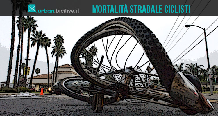 Mortalità stradale in Italia: non siamo un Paese per ciclisti