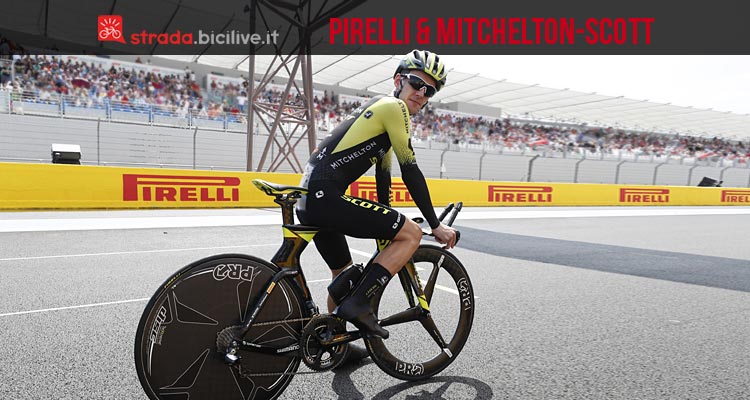 Pirelli: il nuovo accordo con il team World Tour Mitchelton-Scott