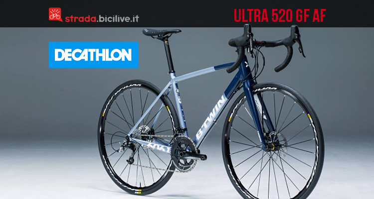 B’Twin Ultra 520 AF GF: la bicicletta in alluminio per le Granfondo