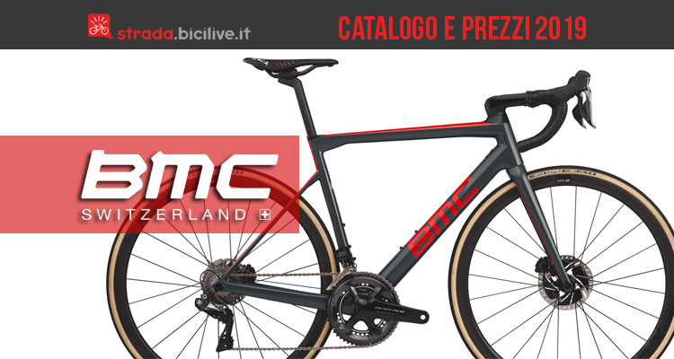 BMC bici strada, triathlon, pista e ciclocross: catalogo e listino prezzi 2019