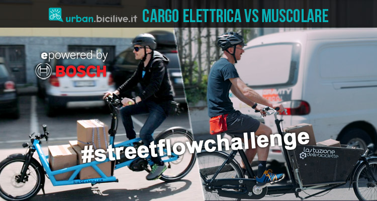 Comparativa cargo bike: muscolare Vs elettrica