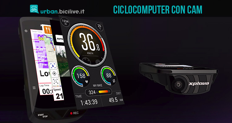 Xplova X5 Evo: il ciclocomputer social che filma le tue corse