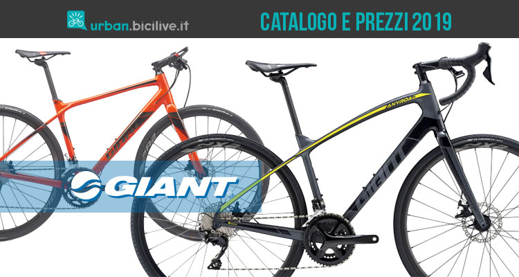 Giant: catalogo e listino prezzi 2019 bici trekking e da città