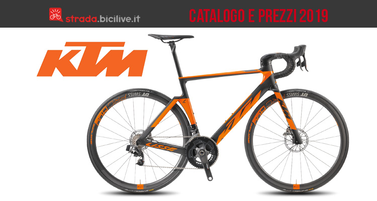 Le bici da strada e ciclocross di KTM: catalogo e listino prezzi 2019