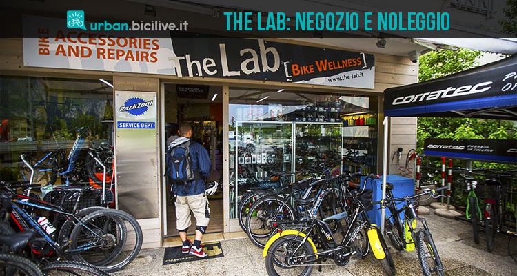 The Lab: ciclista, shop e noleggio ebike a Riva del Garda