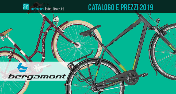 Biciclette urban e trekking Bergamont 2019: catalogo e listino prezzi