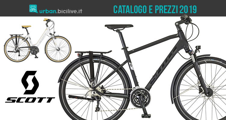 Le bici urban e trekking di Scott: catalogo e listino prezzi 2019