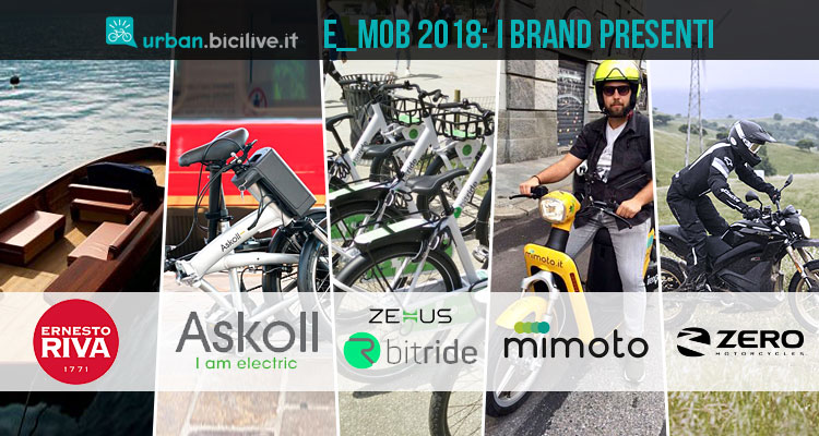 A e_mob 2018 protagonisti i brand della mobilità elettrica