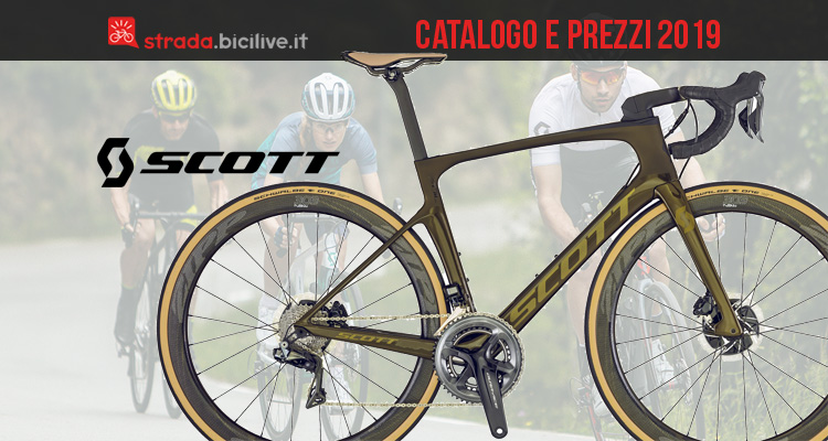 Le bici Scott da strada, endurance e ciclocross: catalogo e listino prezzi 2019