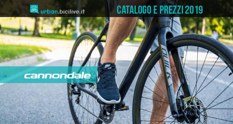 Le bici urban e fitness di Cannondale: catalogo e listino prezzi 2019