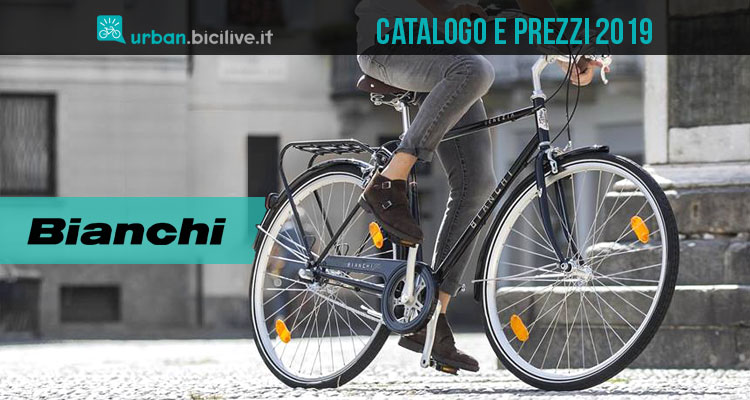 Le bici urban e trekking di Bianchi: catalogo e listino prezzi 2019