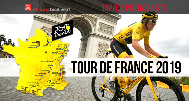 Tour de France 2019: l’edizione 106 dal 6 al 28 luglio