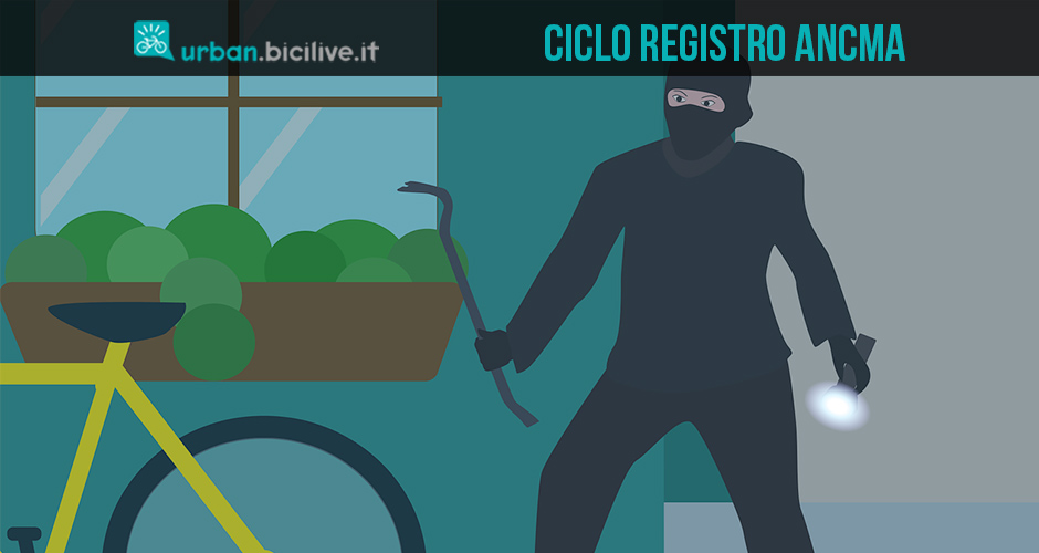 Con il Ciclo Registro ANCMA rende più dura la vita ai ladri di biciclette