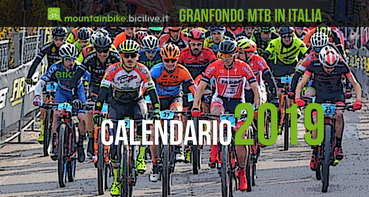 Il Calendario delle granfondo mtb 2019 in Italia