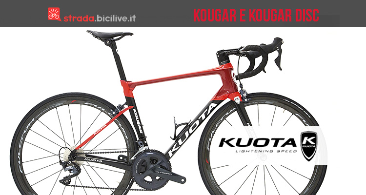 Le nuove biciclette da strada Kuota 2019: Kougar e Kougar Disc