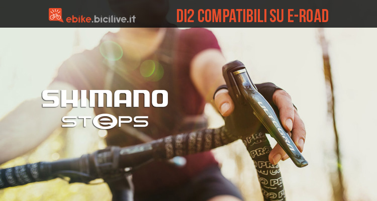 Shimano STEPS: comandi Di2 compatibili con ebike da strada