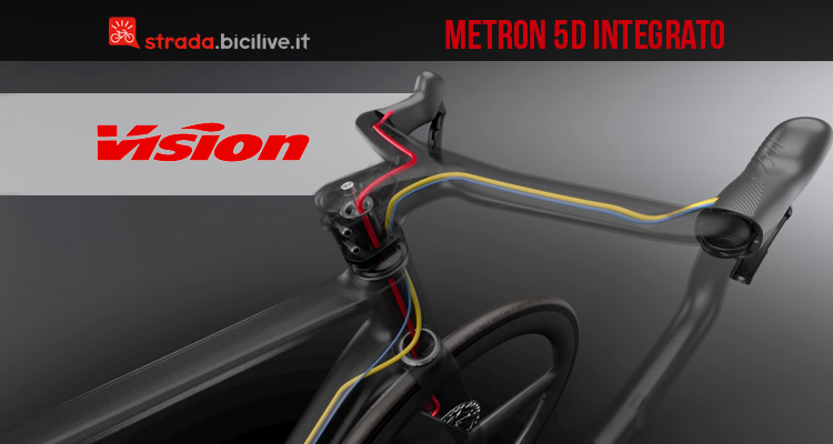 Metron 5D integrato: il manubrio di Vision per il Tour de France