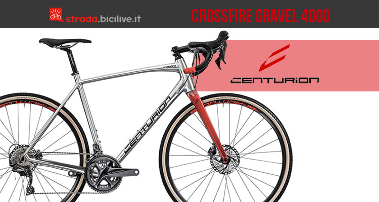 Centurion Crossfire Gravel 4000: bici in alluminio per l’offroad