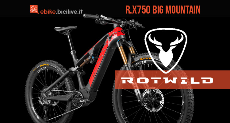 Rotwild R.X750: la potente e-MTB per l’alta guida alpina