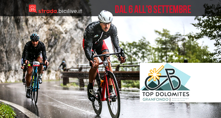 Granfondo Top Dolomites 2019: dal 6 all’8 settembre