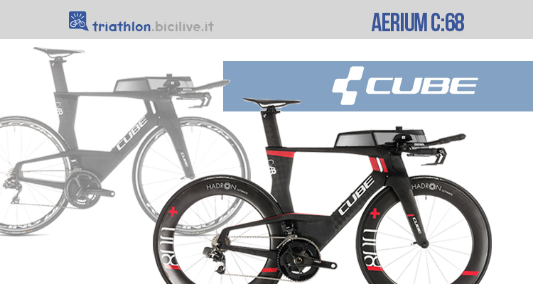 Cube Aerium C:68: dettagli aerodinamici per il triathlon