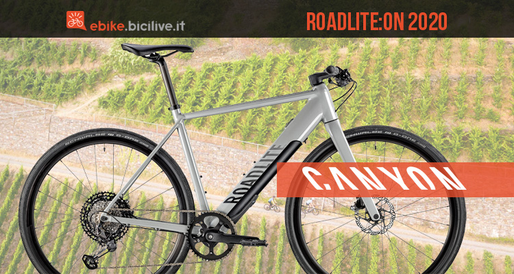 Canyon Roadlite:ON 2020, la bici elettrica per l’e-Fitness