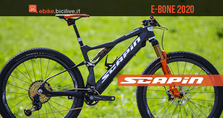 E-Bone, la nuova e-MTB in carbonio di Scapin per il 2020