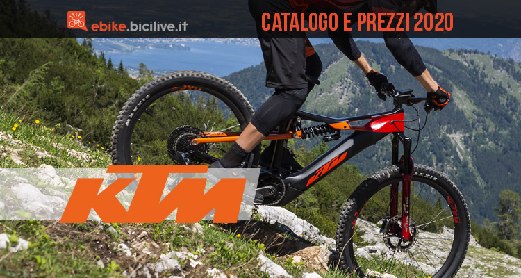 Le e-bike e le e-MTB 2020 di KTM: catalogo e listino prezzi