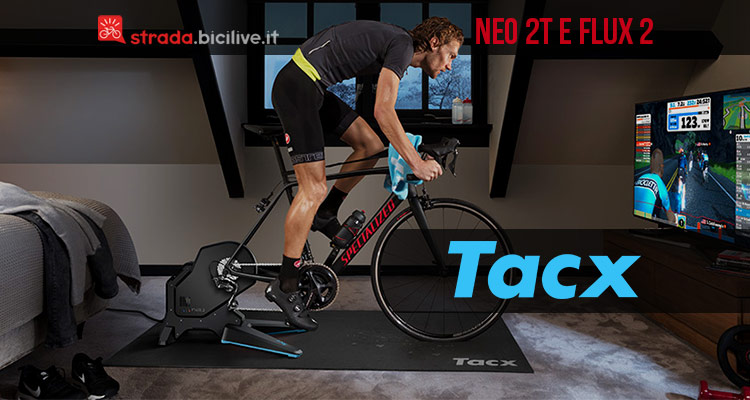 Tacx Neo 2T e Flux 2: due nuovi rulli smart da allenamento