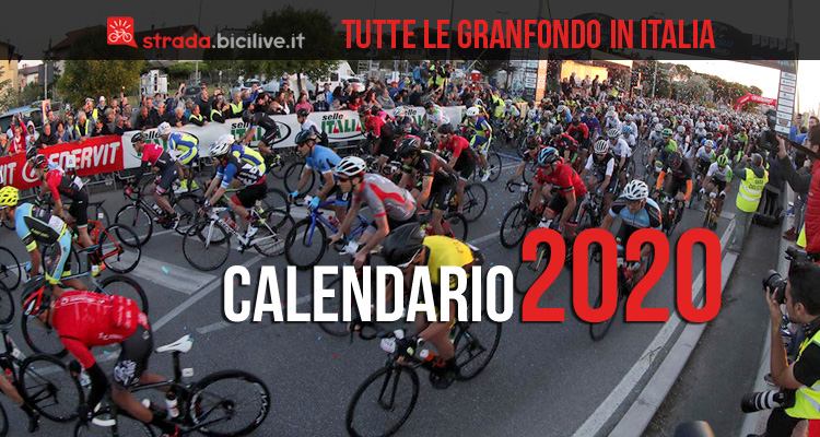 Calendario completo Granfondo ciclismo 2020