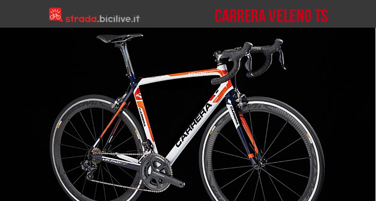 Carrera Veleno TS, la nuova bici da granfondo