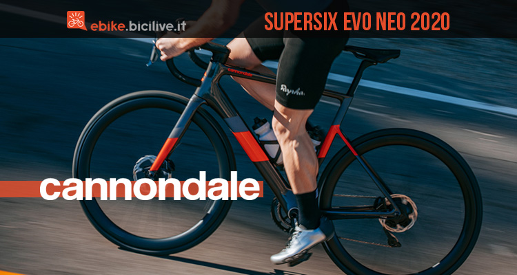 SuperSix EVO Neo: la nuova e-Road 2020 di Cannondale