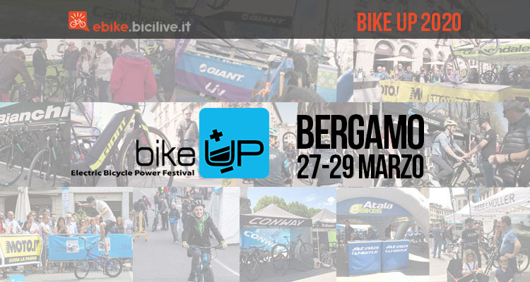 BikeUp 2020: il festival delle bici elettriche dal 27 al 29 marzo a Bergamo